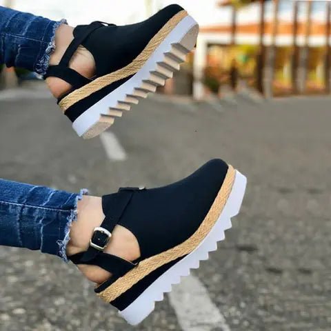 Summer Fashion Women's Slope Heel Sandals - CHRISTOPHER RICHARDSON LIFESTYLE BOUTIQUE