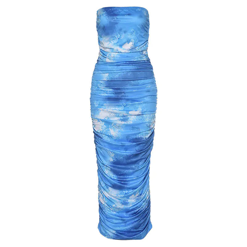 2020 Summer Women's Off-Shoulder Floral Dress