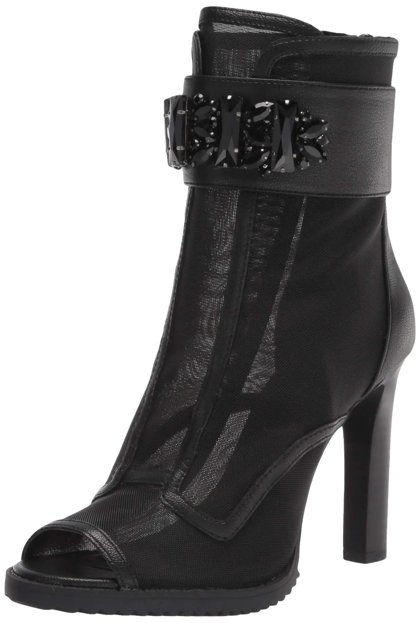Karl Lagerfeld Paris Womens Blayze Fashion Boot Ankle Black 6