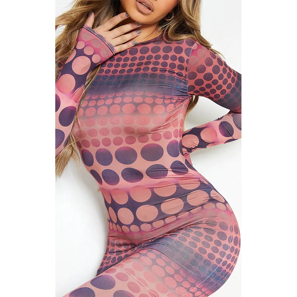Women's Long Sleeve Printed Summer Dress 2023 - CHRISTOPHER RICHARDSON LIFESTYLE BOUTIQUE