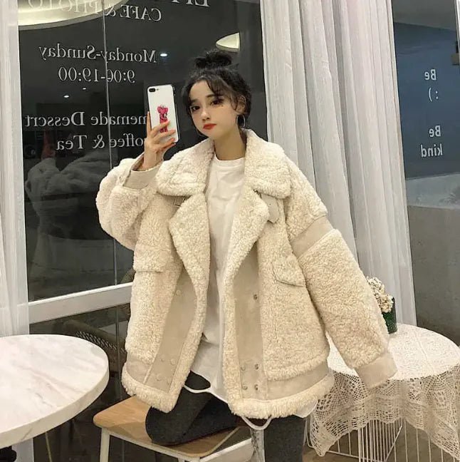 Plush Fur Women's All - Match Outerwear - CHRISTOPHER RICHARDSON LIFESTYLE BOUTIQUE