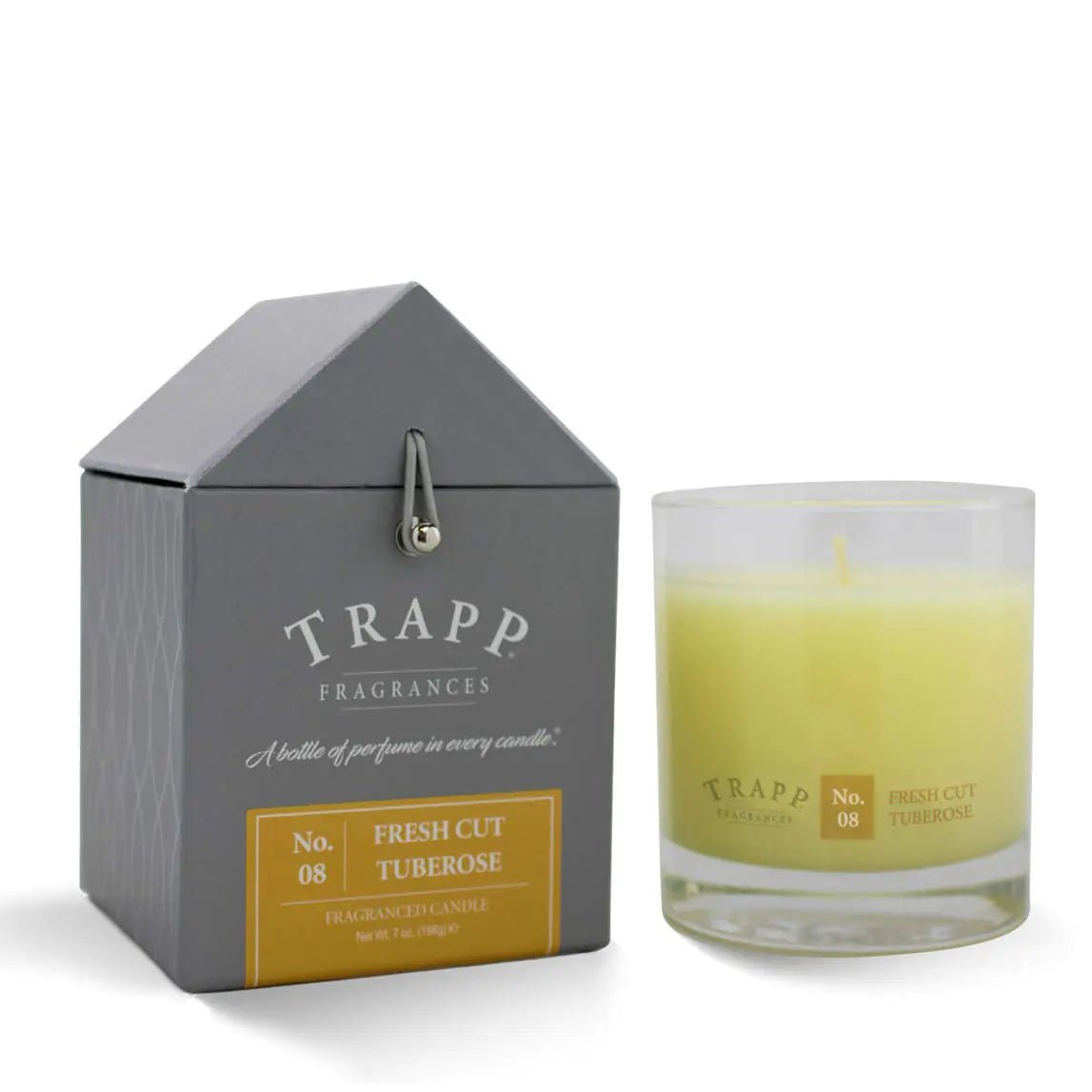 Trapp Candle No. 8 Freshcut Tuberose Candle 7oz Candle Signature Home Collection 50 Hours – Designer Aromatherapy Candle Floral Scented Candle Luxury Candle with Fragrant Scent - CHRISTOPHER RICHARDSON LIFESTYLE BOUTIQUE
