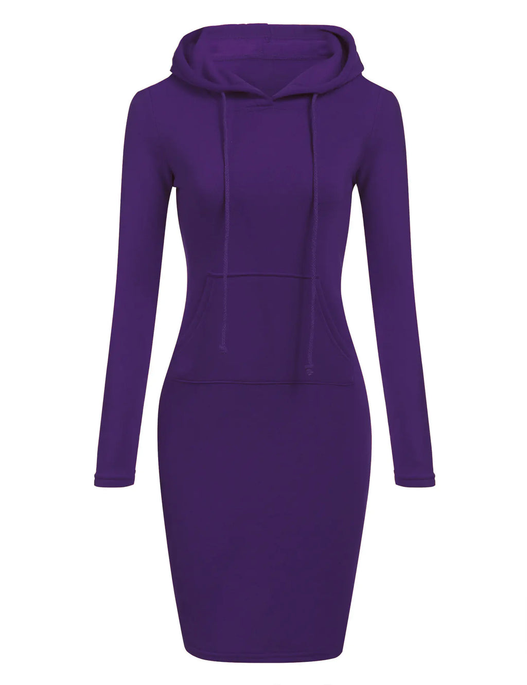 Autumn Winter Women's Hoodie with Pockets and Drawstrings