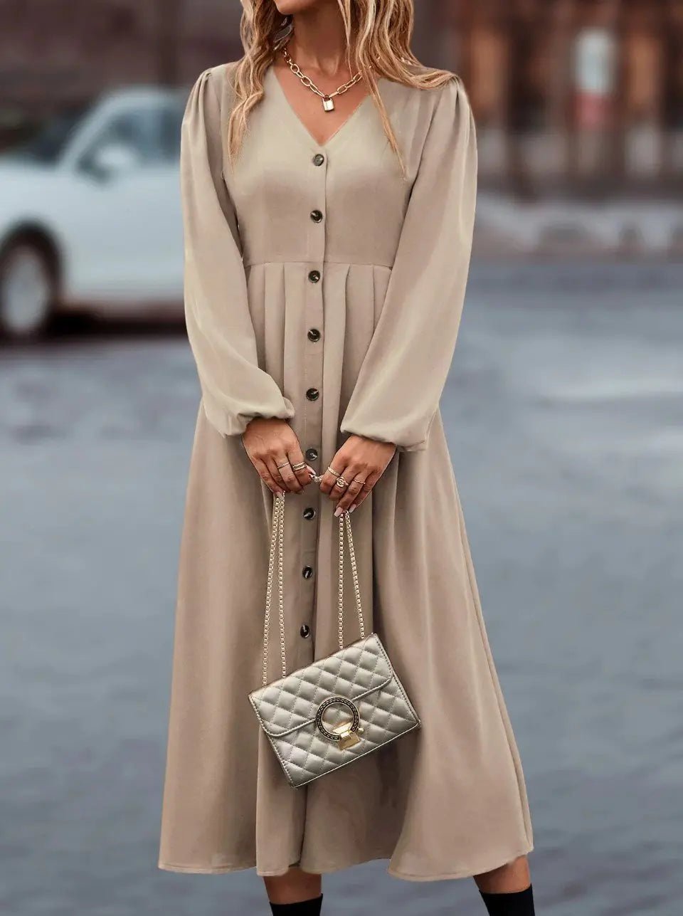 High Waist Dress for Women's Fashion Collection
