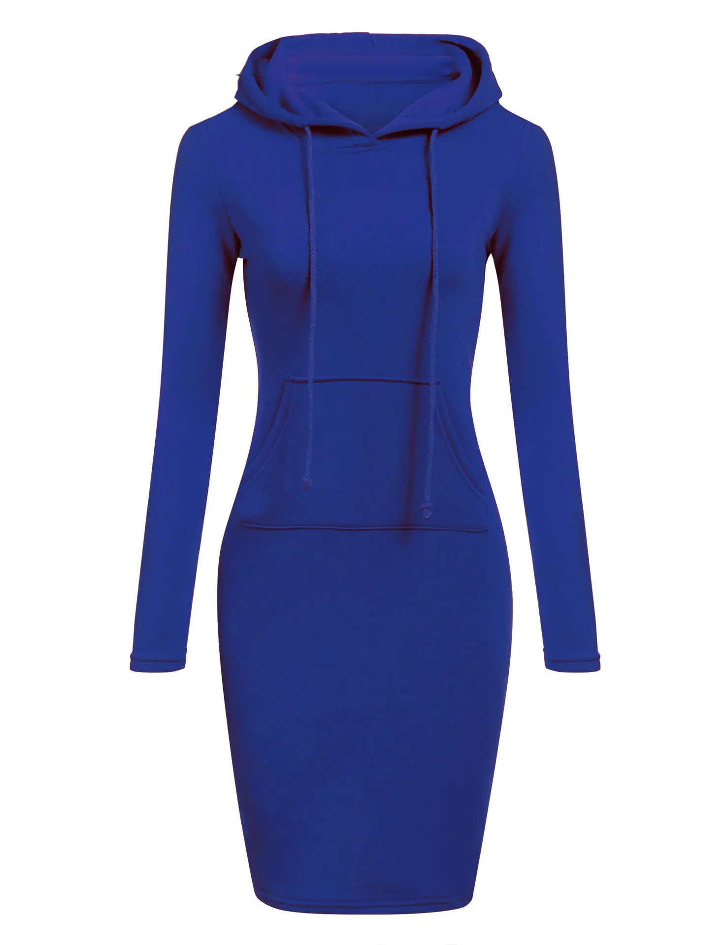 Autumn Winter Women's Hoodie with Pockets and Drawstrings