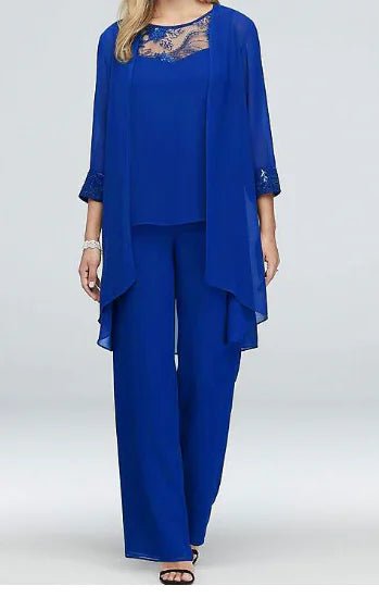 WOLFF Stylish 3 - Piece Plus Size Lace Outfit Set - CHRISTOPHER RICHARDSON LIFESTYLE BOUTIQUE