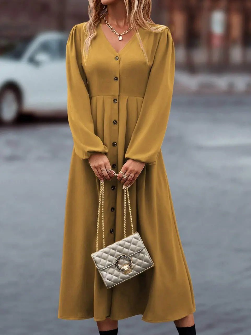 High Waist Dress for Women's Fashion Collection