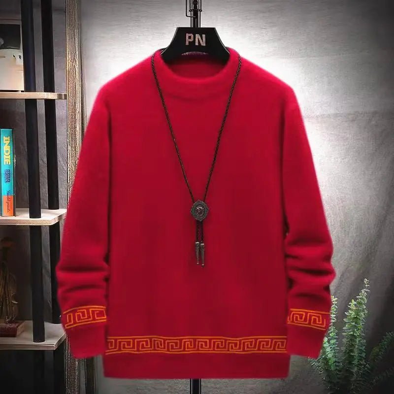 Mink High Collar Sweater for Men - CHRISTOPHER RICHARDSON LIFESTYLE BOUTIQUE