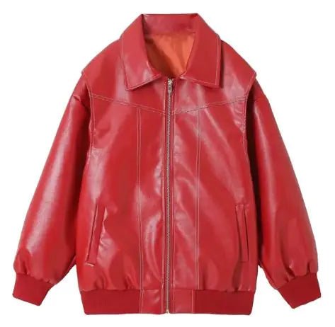 Retro Jacket Cool Stand Collar Long Sleeve Jacket Womens Clothing - CHRISTOPHER RICHARDSON LIFESTYLE BOUTIQUE