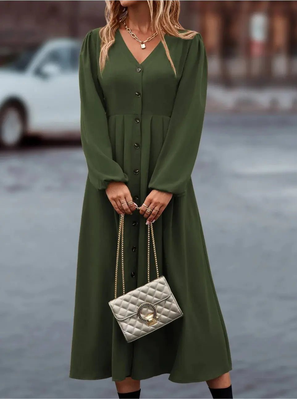 High Waist Dress for Women's Fashion Collection